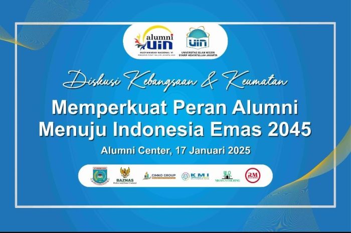 IKALUIN Jakarta Gelar Dialog Kebangsaan dan Keumatan