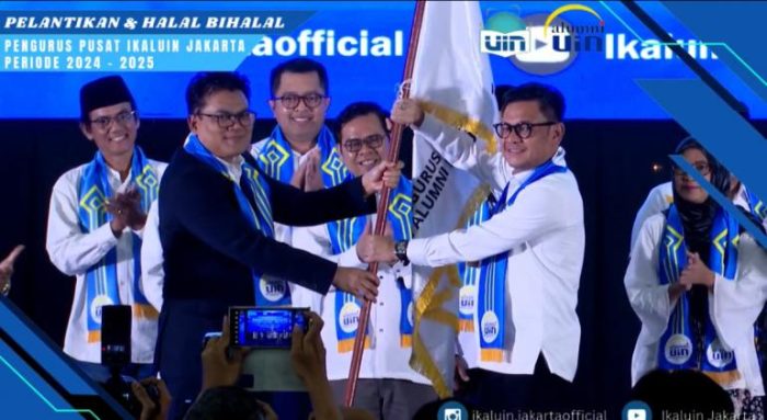 Pengukuhan Pengurus IKALUIN Periode 2025-2029