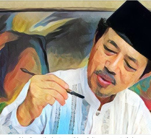 Didin Sirojuddin AR, Maestro Seni Kaligrafi