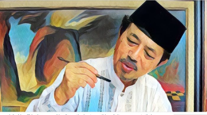 Didin Sirojuddin AR, Maestro Seni Kaligrafi